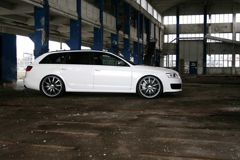 Illustration for article titled German Tuning Shop Names Custom Audi RS6 "WHITE POWER"